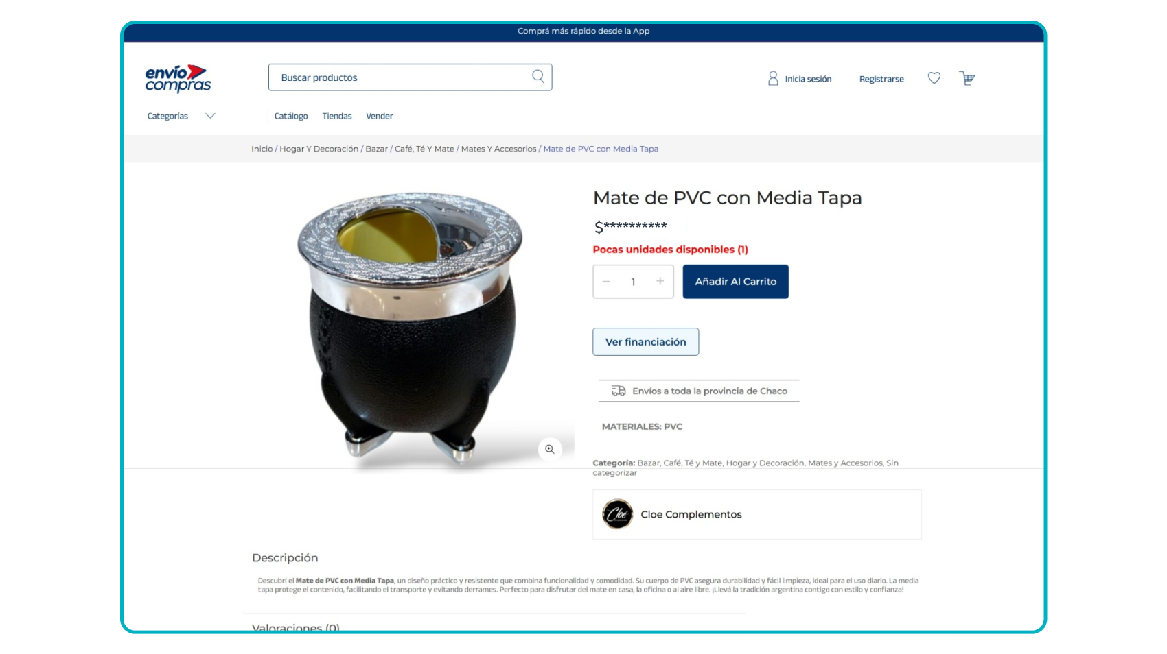 Envío compras
